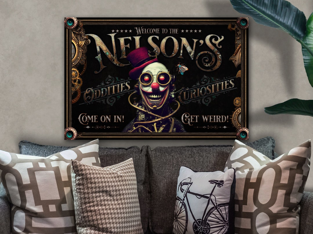 Steampunk | Steampunk Decor | Steampunk Personalized | Steampunk Wall ...