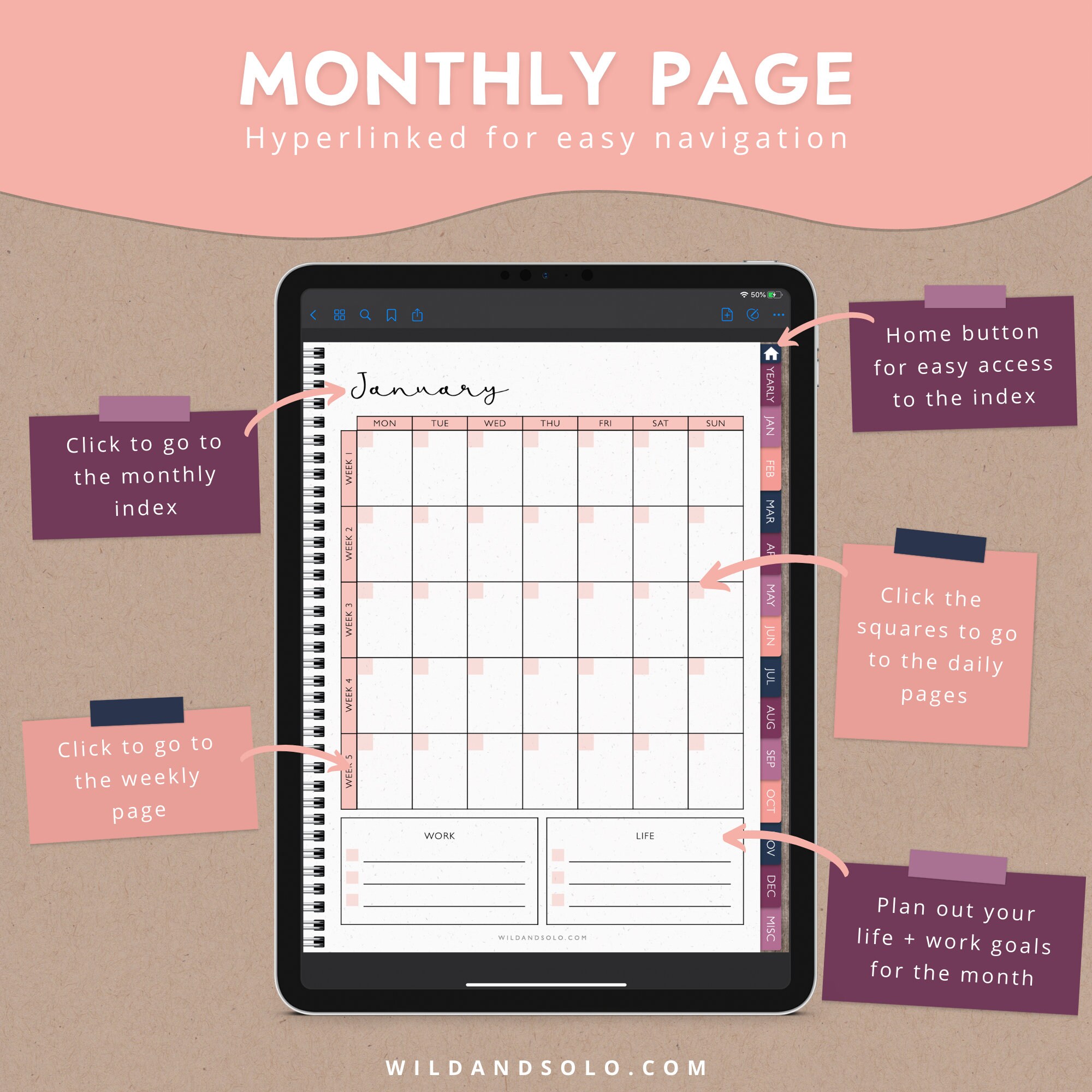 Digital Planner Etsy