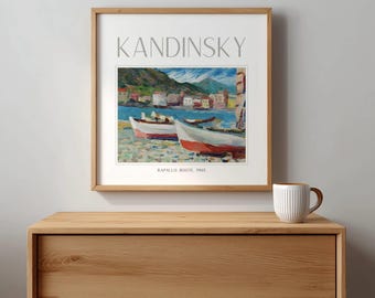 Wassily Kandinsky Artwork - Restored Vintage Illustration - Fine Art Poster Print