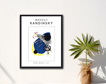Framed Poster - Wassily Kandinsky 'Small World II'