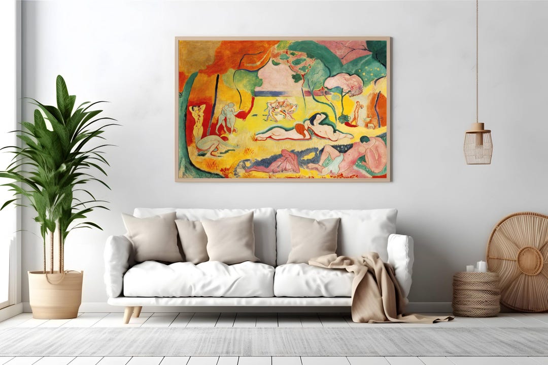 FINE ART PRINT. Henri Matisse - Joy of Life (le Bonheur De Vivre. - Etsy