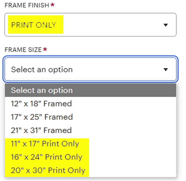 Framed Paul Klee Poster Print. Ready to Hang Art. Stylish 7/8 Wide
