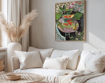 Henri Matisse - Fine Art Print - Goldfish.