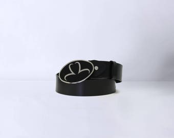 Man belt made in italy, leather belt, man belt made of 100% Italian genuine leather.