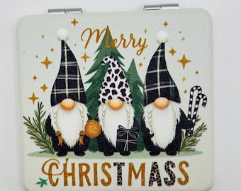 Three Gnome Merry Christmas Bead Case