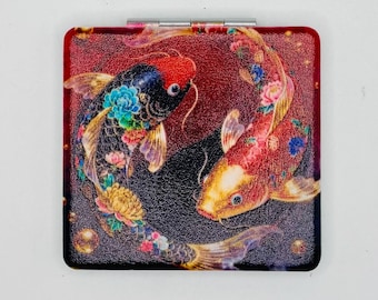 Beautiful Rich Color Koi Fish Bead Case