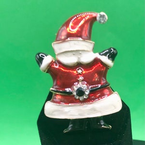 Gnomes Enamel Needle Minders  Scandinavian Christmas Elf
