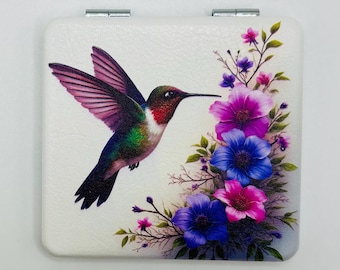Hummingbird on Flowers Bead Case