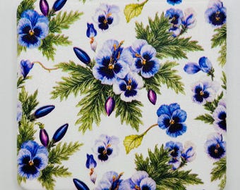 Beautiful Pansies Bead Case - NOT FOR CHILDREN