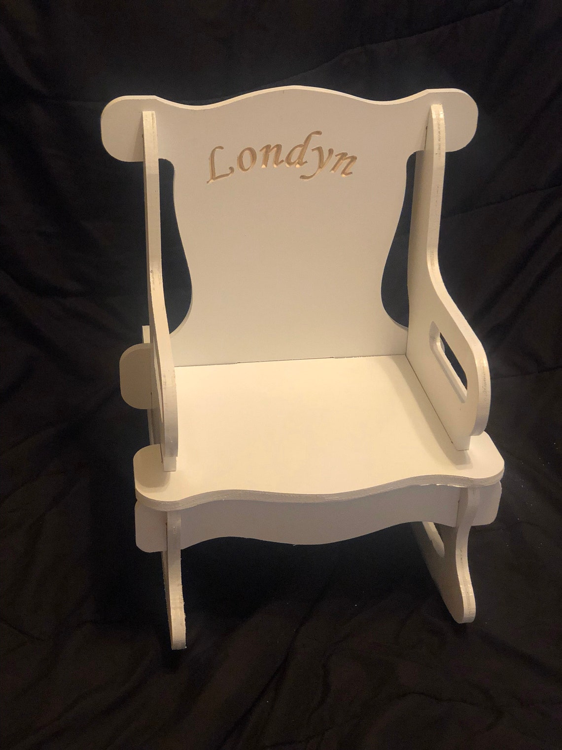 Child Rocking Chair Personalized Customized Etsy