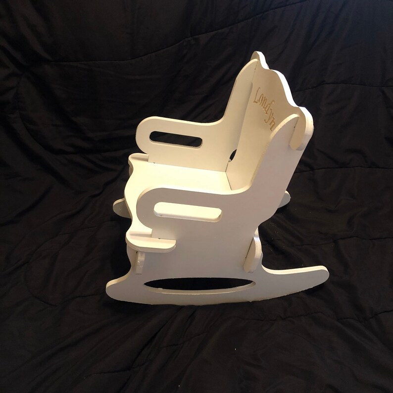 Child Rocking Chair Personalized Customized Etsy