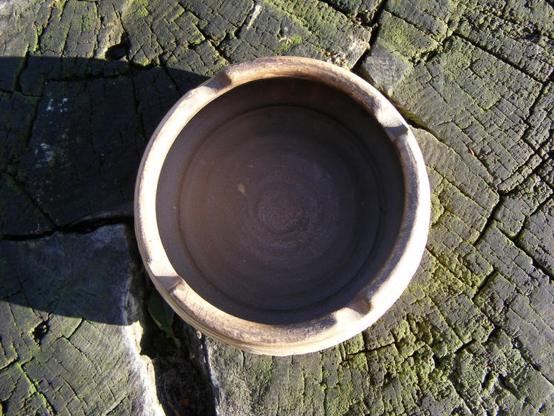 Handmade Beautiful Ashtray Ceramic Ash Plate Ukraine Unglazed Etsy