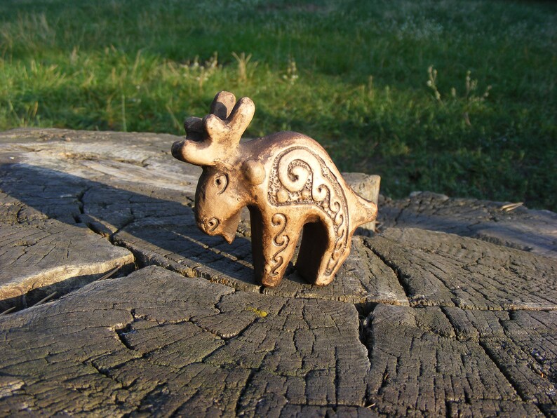 Funny Elk Whistle Hand Built Whistle Ukrainian Ocarina Small Etsy