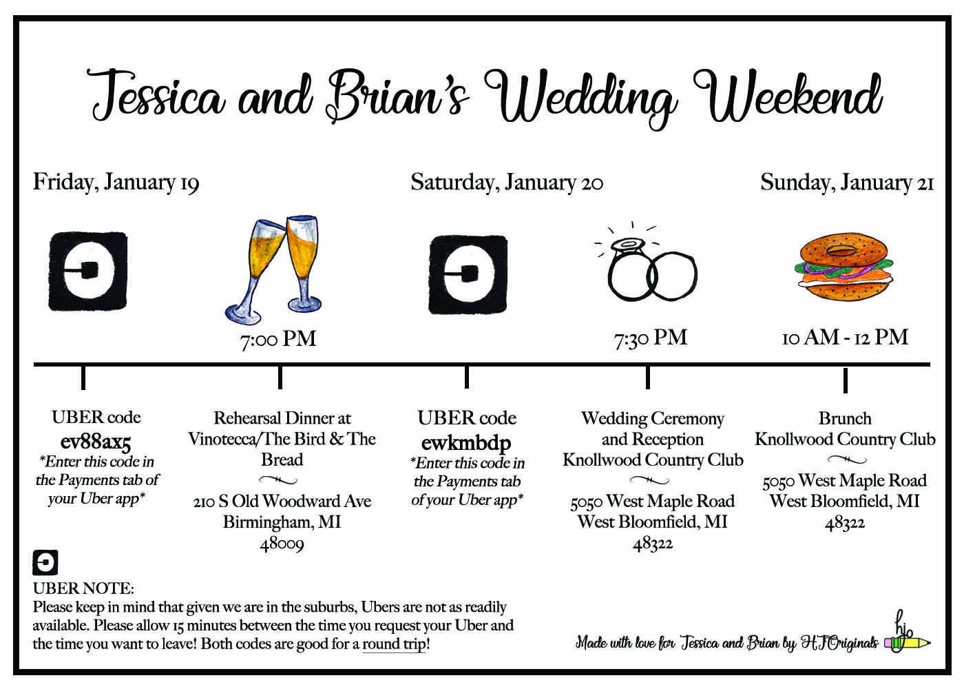 weekend timeline event wedding timeline etsy wedding weekend timeline