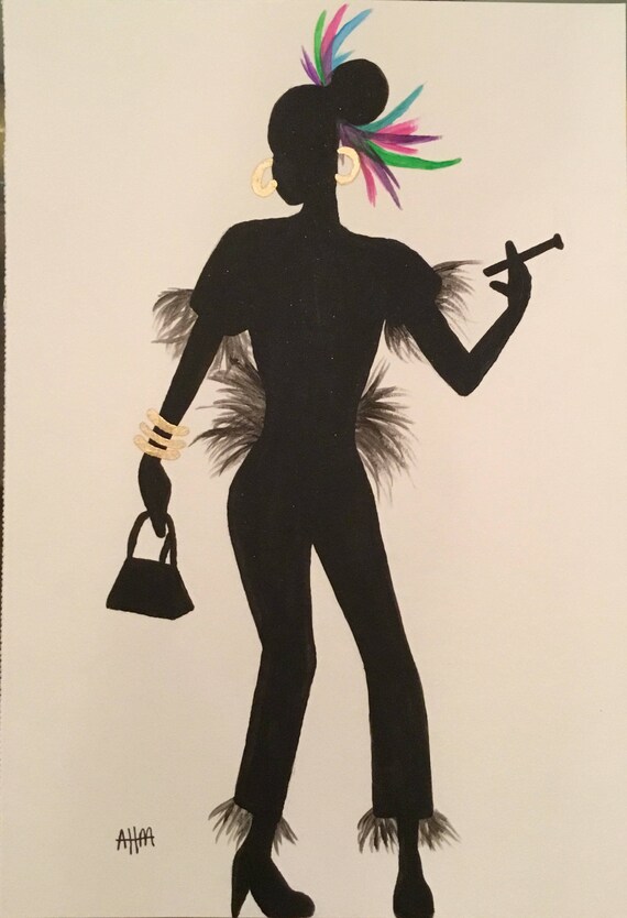 SilhouetteEtsy Vêtus De Vêtus Plumes De Peinture MLzqVGSUp