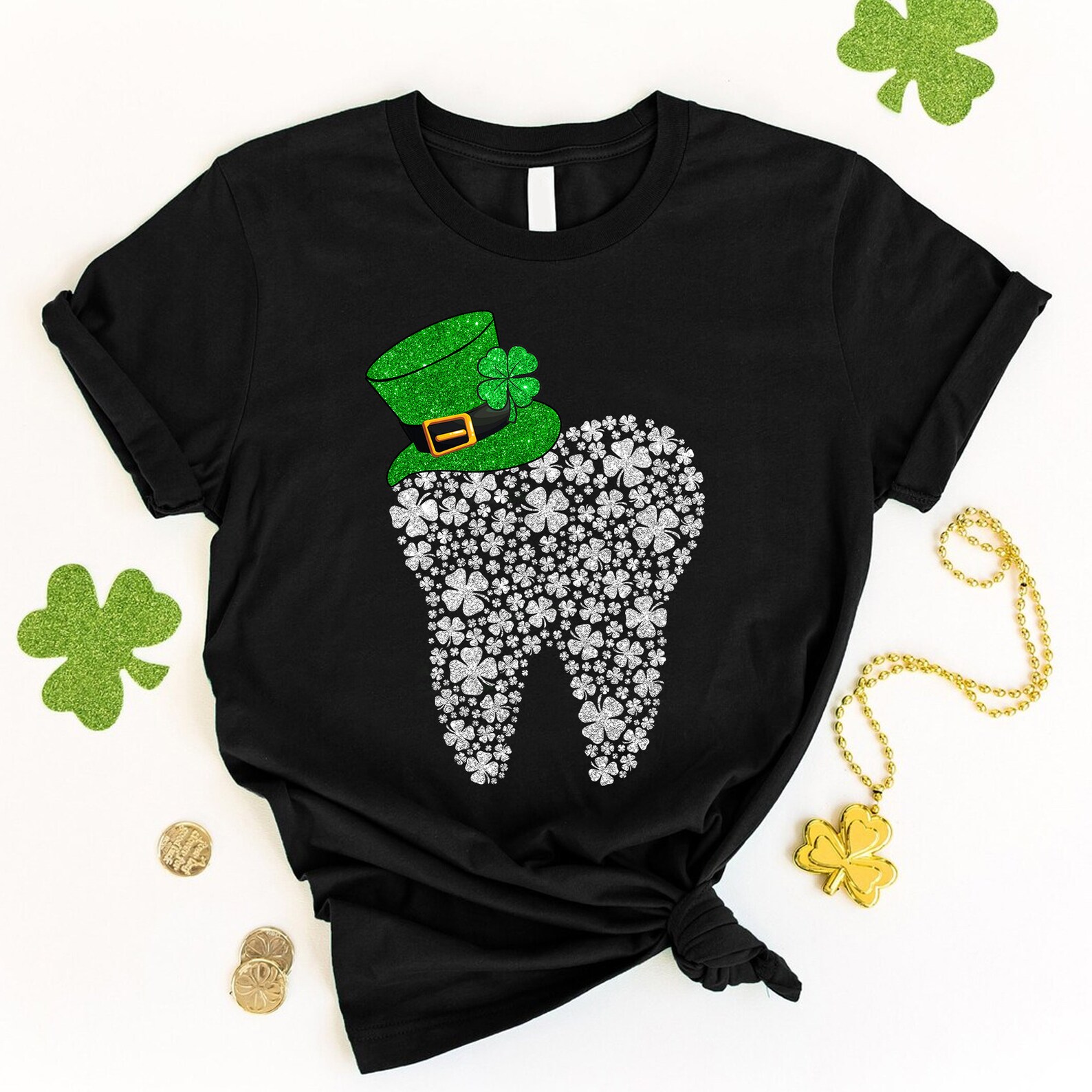 funny dentist st patricks day shirts
