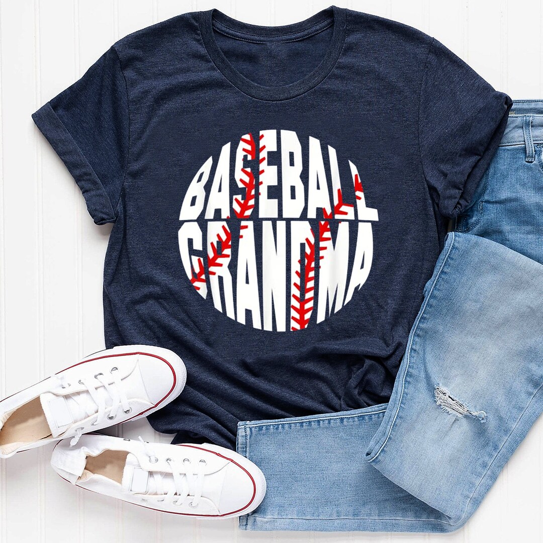 Baseball Grandma Shirt, Proud Grandma Baseball Tshirt, Baseball Shirts