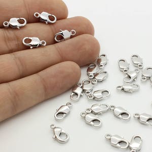 Rhodium Plated Brass Etsy UK