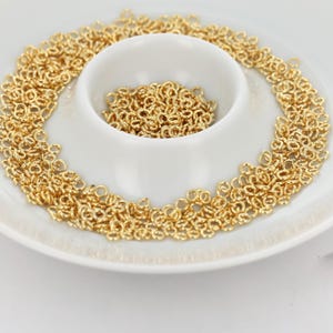 Jumpring, 16K Gold Plated, 3.5mm Round, 20 Gauge, 0.8 x 3.5mm, Nickel and Lead Free, Environment Friendly, 50gram