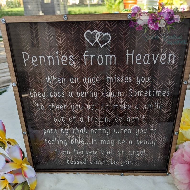 Pennies From Heaven Digital SVG Laser File - Etsy