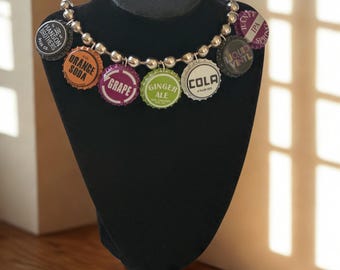 Collier bouchon de bouteille