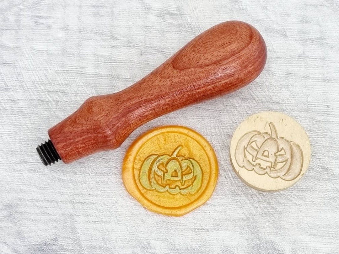 Pumpkin Wax Seal Stamp/cute Pumpkin Wax Sealing Kit /halloween 