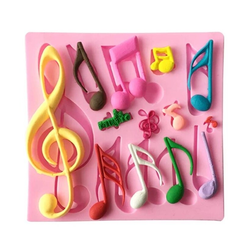 Musical Notes Mold - Etsy