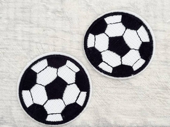 Small Football - Iron on Applique/Embroidered Patch