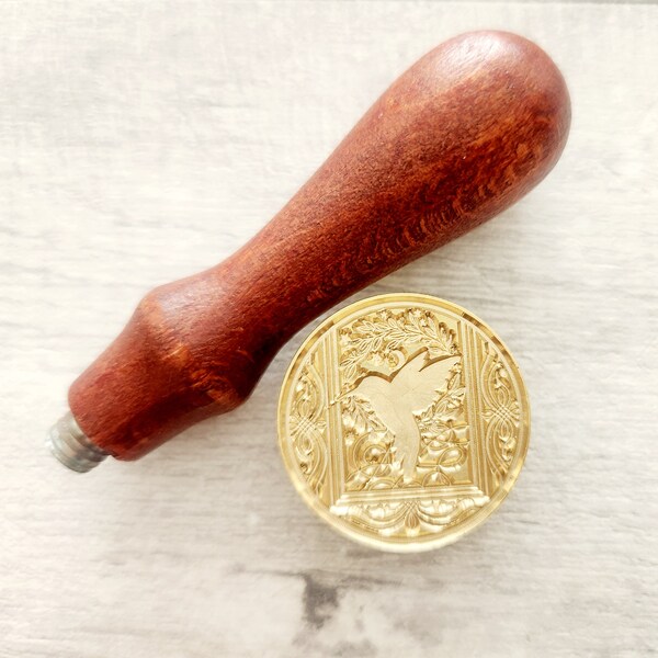 Sealing Wax Seal Stamp Classic DIY Retro Metal Card Making Wax Seal Stamp Handcrafts Wedding Invitations Tools-E,United Kingdom