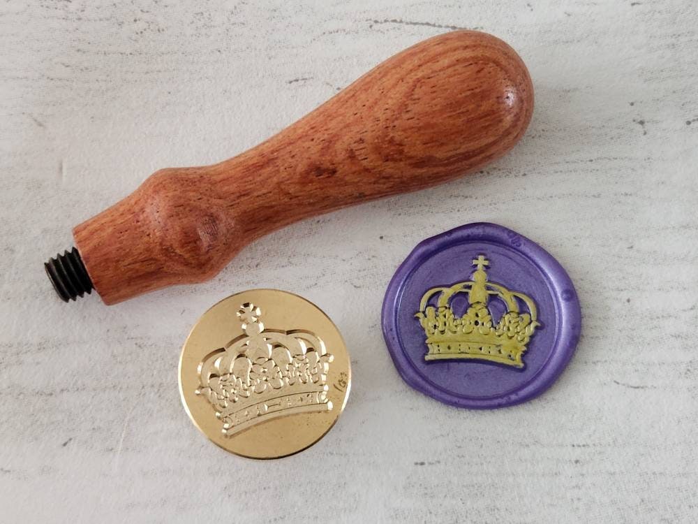 KINGS CROWN Metal Stamp, 6 mm, Royal Crown, Hand Stamping