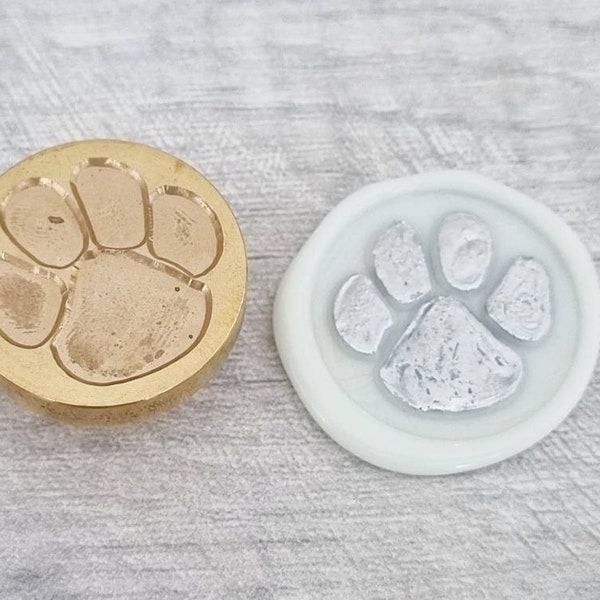 Paw Print Stamps Etsy