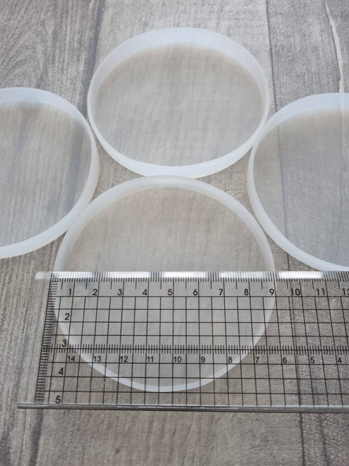 Coaster Holder Mould Set 4 Coasters Silicone Moldsresin Mold Etsy UK