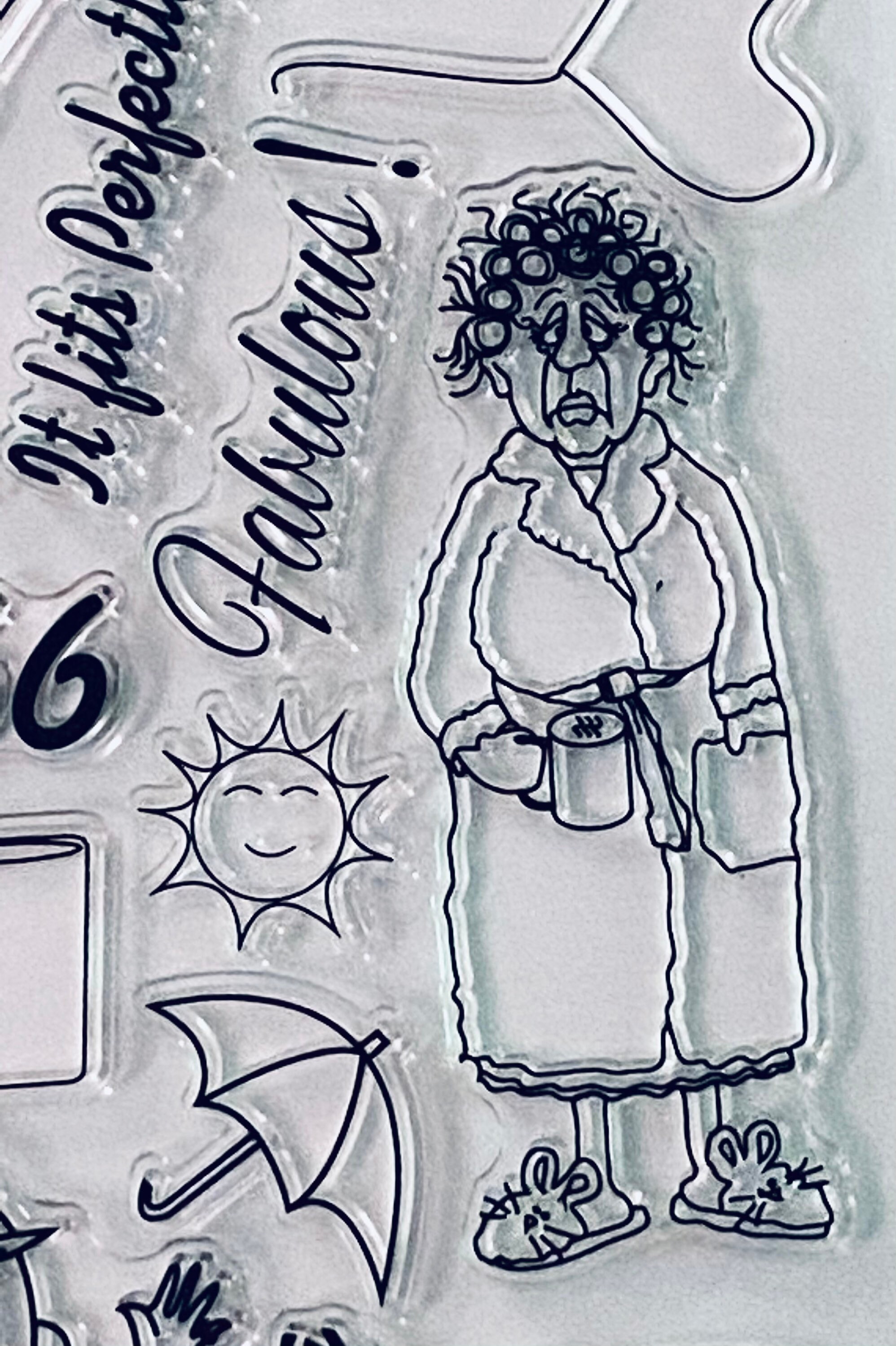 17 Funny Clear Silicone StampsOld Lady/Growing old Etsy
