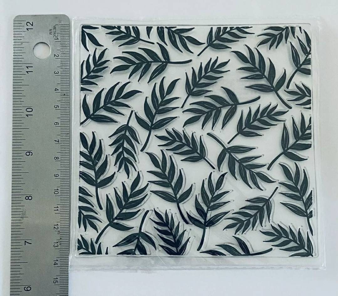 Leaves Clear Stamp-leaf branches background transparent | Etsy