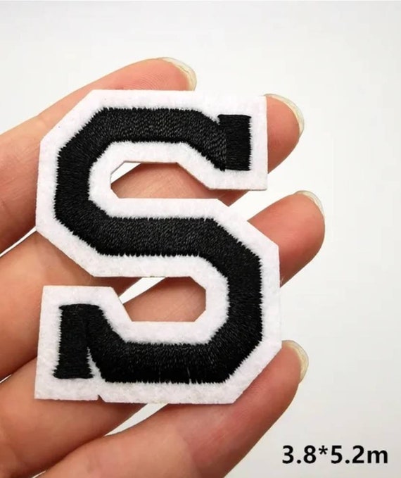 white letter patch patches iron on