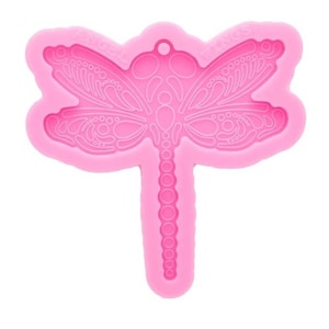 Dragonfly Silicone mould, Large Pendant resin mold, keychain/keyring, jewellery, Food safe, sugarcraft, hanging decoration