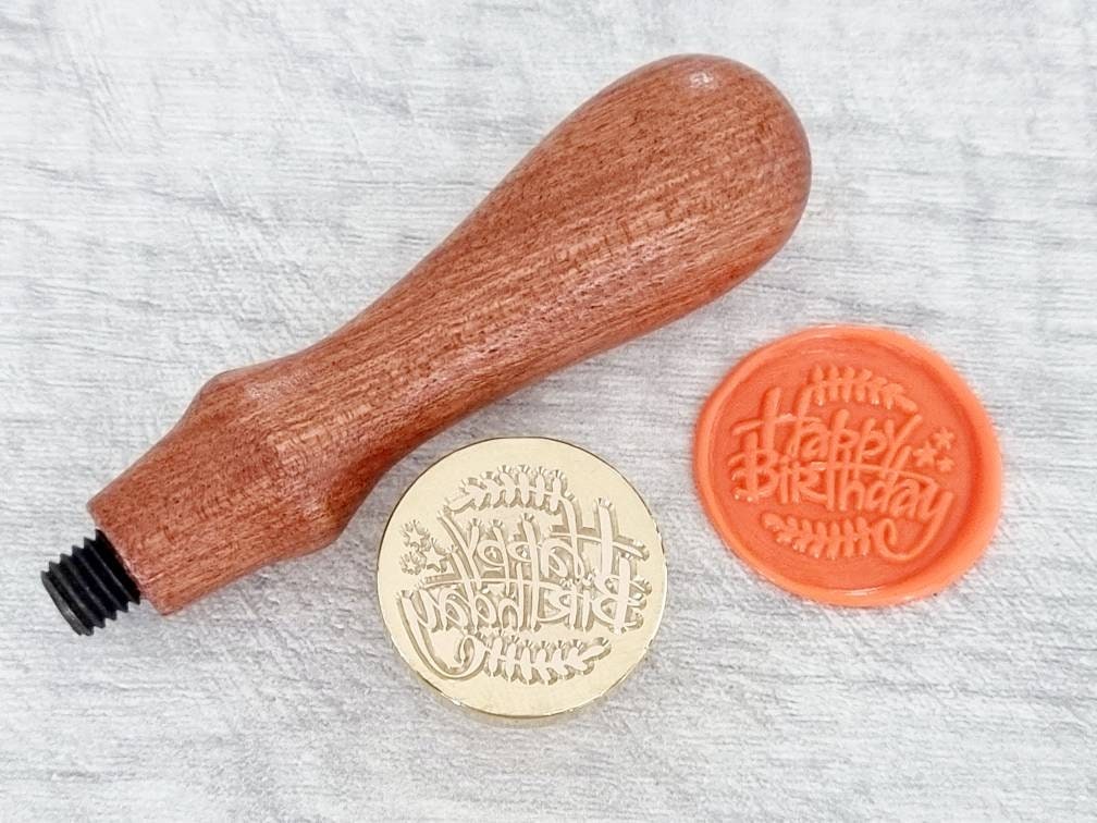 Thank You Metal Wax Stamp Head, Wax Seal Head, Wax, Thank You Stamp, Metal Wax  Seal Stamp, Craft Supplies, Wax Seal Stamp for Envelopes 