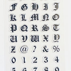 Gothic font stamp -  France