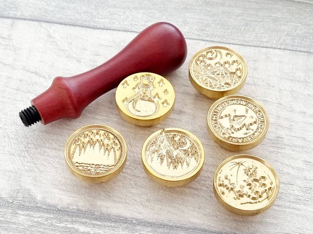 Vintage Wax Seal Set Stamp Spoon Wax Bead Kit Gift Box Perfect Gift for DIY  Art, Wedding Invitations and Envelope Decoration - AliExpress