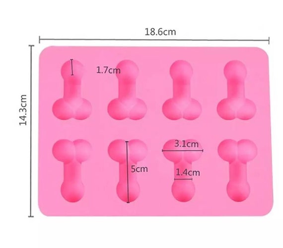 Penis Mold (3 Piece) – Chocolate Mold Co