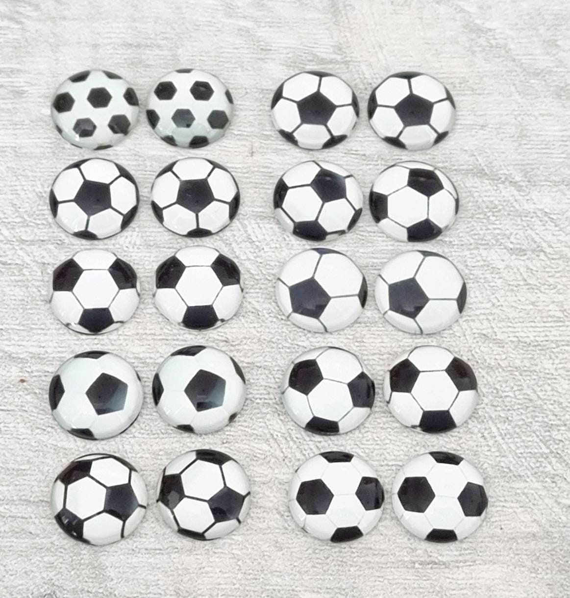 20 cabujones de fútbol cabujón de vidrio plano de balón de - Etsy España 20 cabujones de fútbol cabujón de vidrio plano de balón de - Etsy España