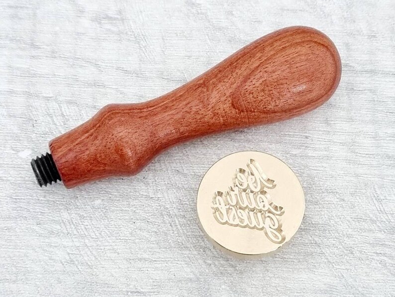 Be Our Guest wax seal stamp, craft Supplies, wedding invitations, party invite envelope sealing, craft supplies Stamp with handle