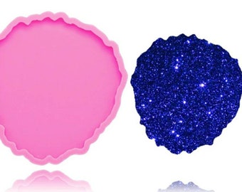 Moule En SiliconeMandala Style02--Sous-verre Mandala Résine Époxy Moule