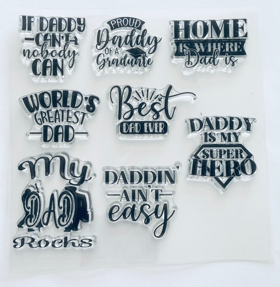 Graduation Clear Stamps Vintage Silicone Seal for DIY Scrapbooking Card  Making Embossing Decoration Rubber Stamp Craft Clear Stamps for journaling