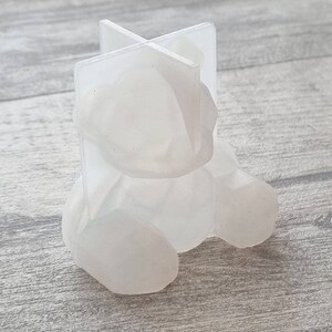 3D Bear Silicone Mold Soap Silicone Mold Resin Silicone Mold Candle Silicone  Mold Chocolate Mold Food Grade Mold Candy Mold 