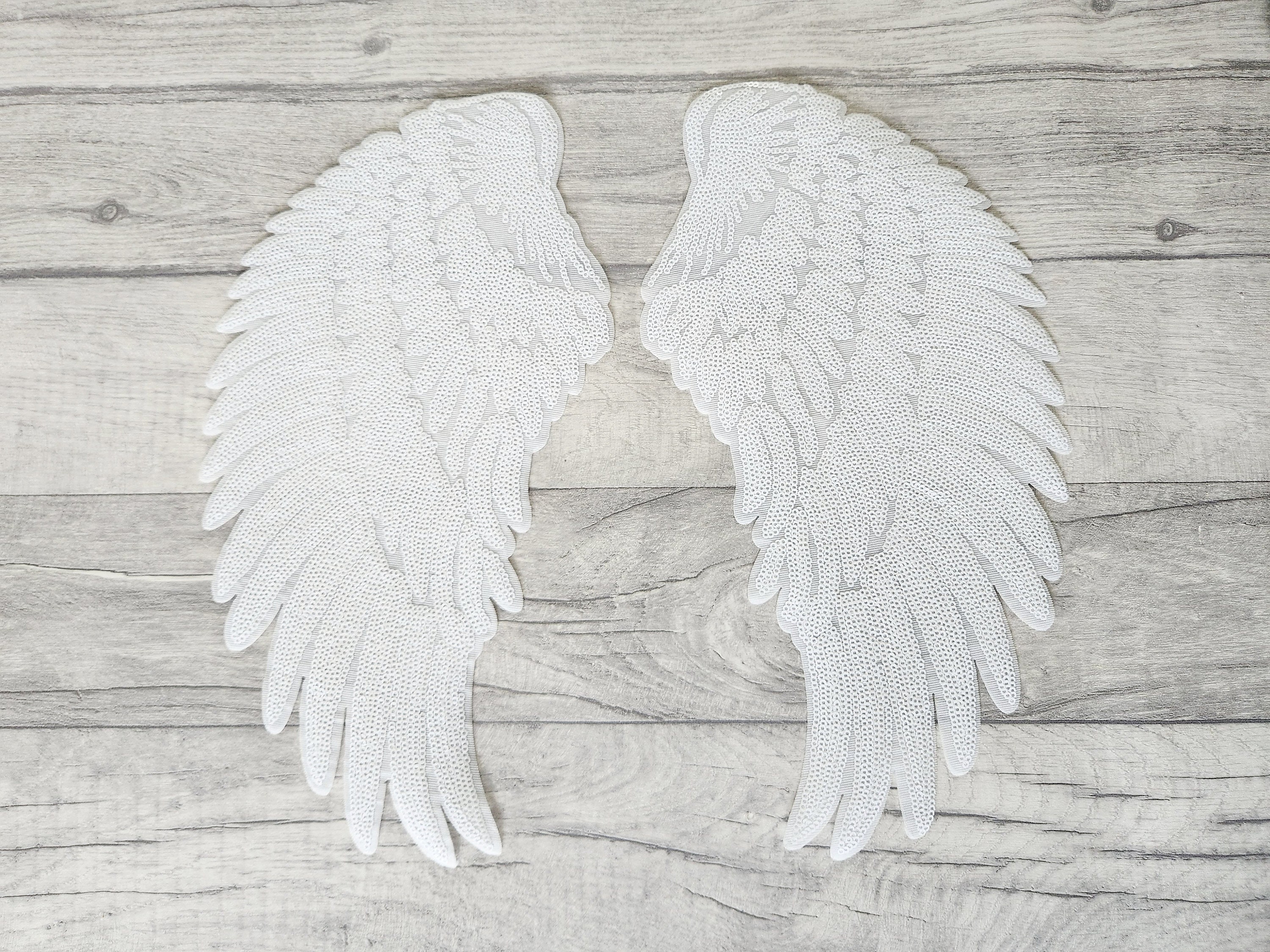 Angel Wings for Crafting Fabric Sew on Patch Appliqué Padded Fairy Wings UK  Seller -  Sweden