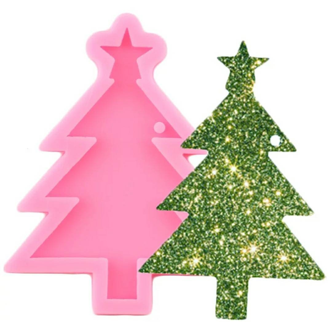 Kerstboom Siliconen mal Xmas ornament hars schimmel Etsy Nederland