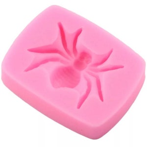 Spider silicone mould, resin mold, food safe Cake decoration, Halloween trick or treat cupcake topper image 3