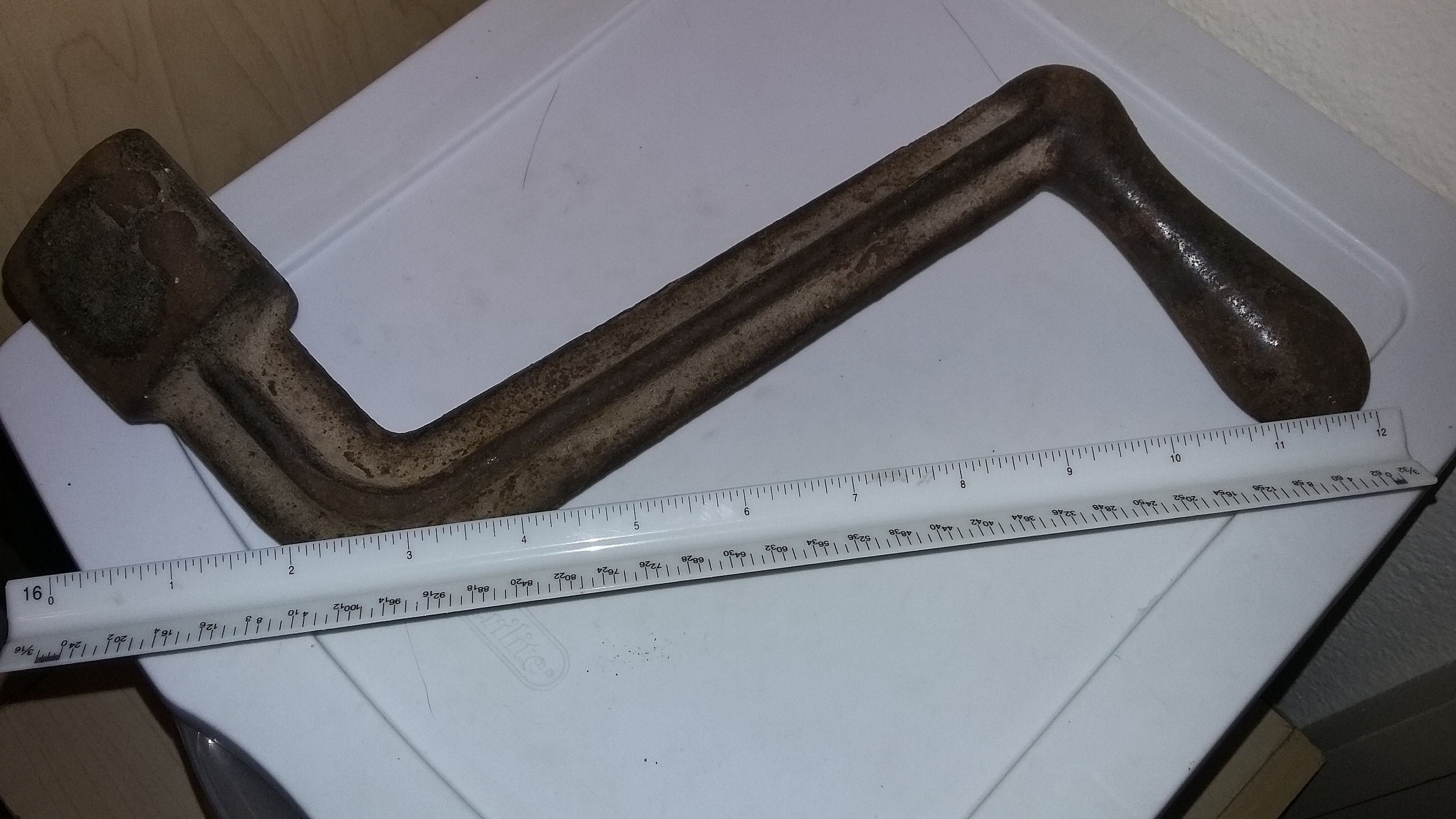 Antique Cast Iron Wood Stove Handle Crank Etsy
