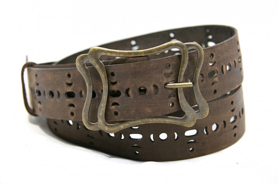 Womens belt for jeans Brown leather belt for women 3rd Etsy